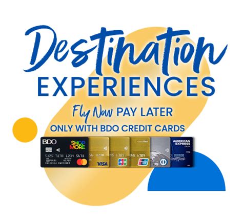 amex credit card promo bdo.